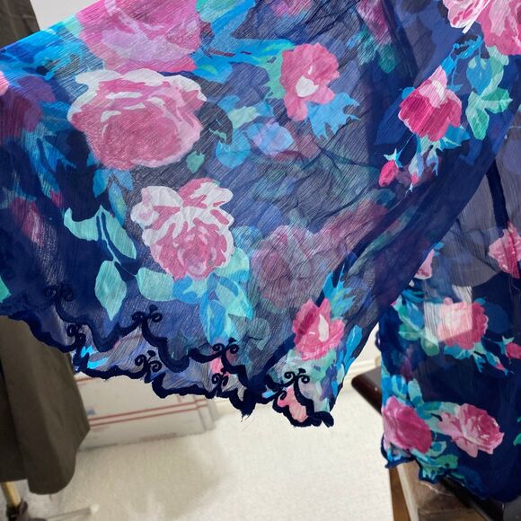 Jessica Simpson Blue Blossom Floral Blouse
Size 3X NWT - Picture 5 of 8